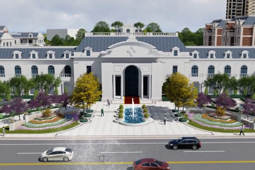 信陽(yáng)泰合·琨御府景觀展示（白天）視頻